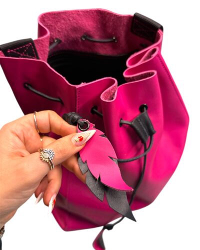 Saccazaino fucsia pezzo unico