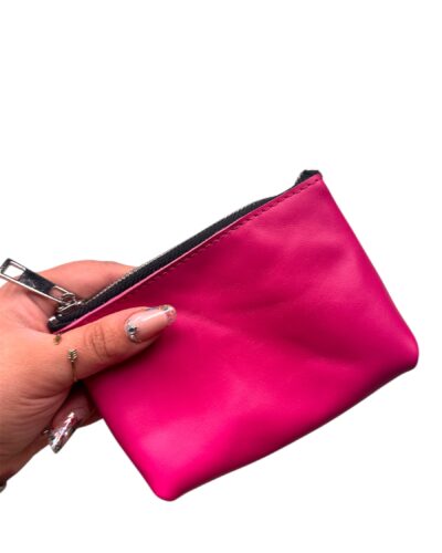Portacarte e spicci piccola fucsia pezzo unico